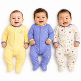 Baby Sleepsuit 3-Pack Astronaut Print | Mamas & Papas