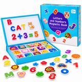 Magnetic Letters & Numbers Educational Learning Book