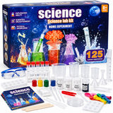 125 Pcs Kids Science Lab Experiment Kit Age 3+