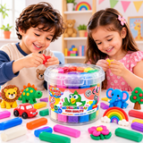Kiddy Modelling Clay Set Bright Colors for Kids