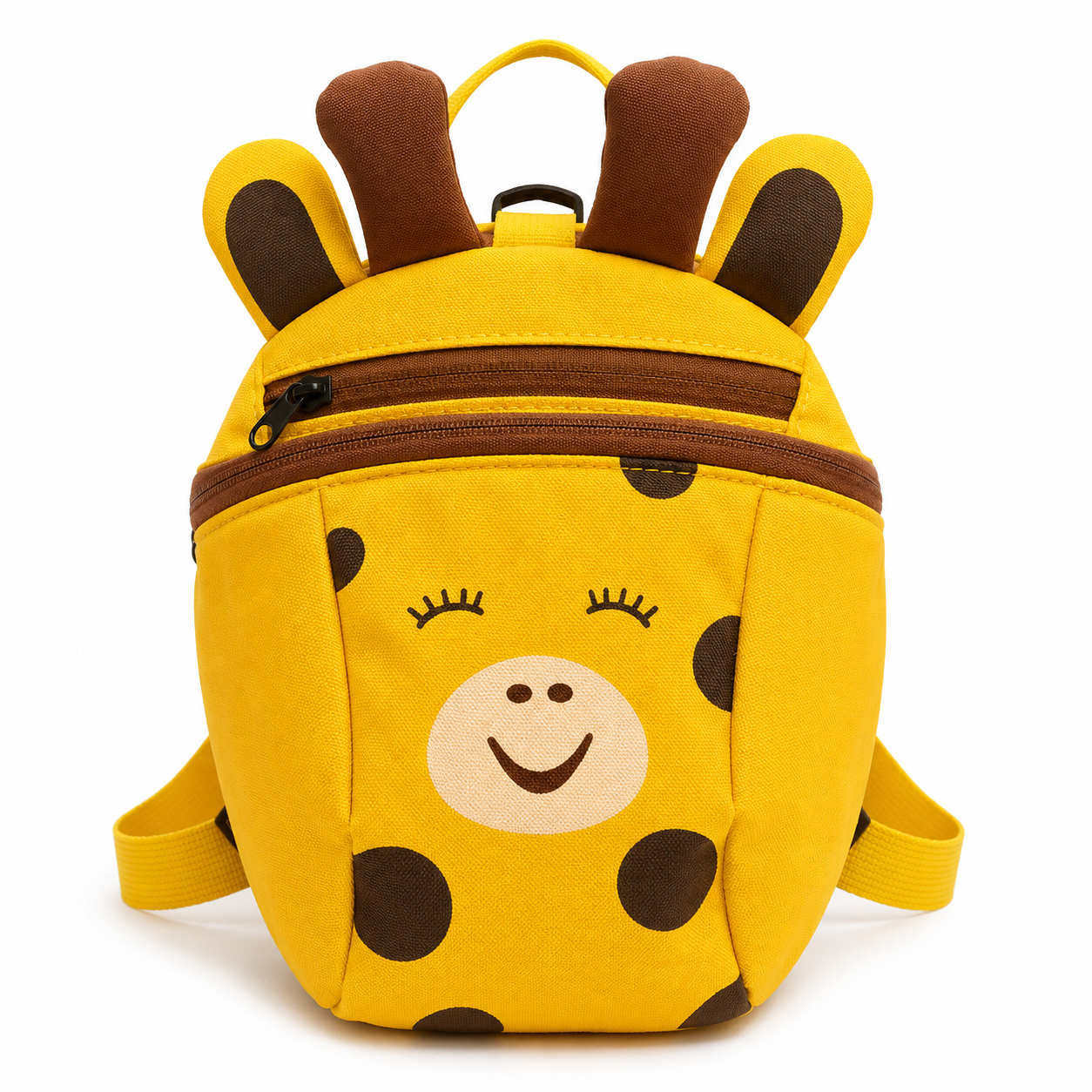 Cute Giraffe Kids Backpack School Bag for Toddlers Yellow