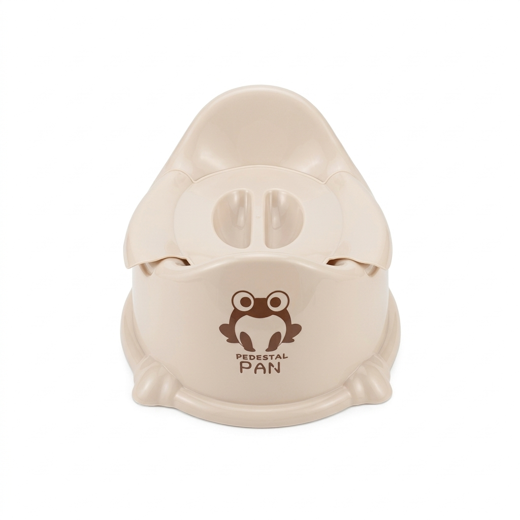 Baby Frog Potty Training Seat with Backrest for Toddlers