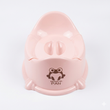 Baby Frog Design Pedestal Potty Training Seat with Backrest
