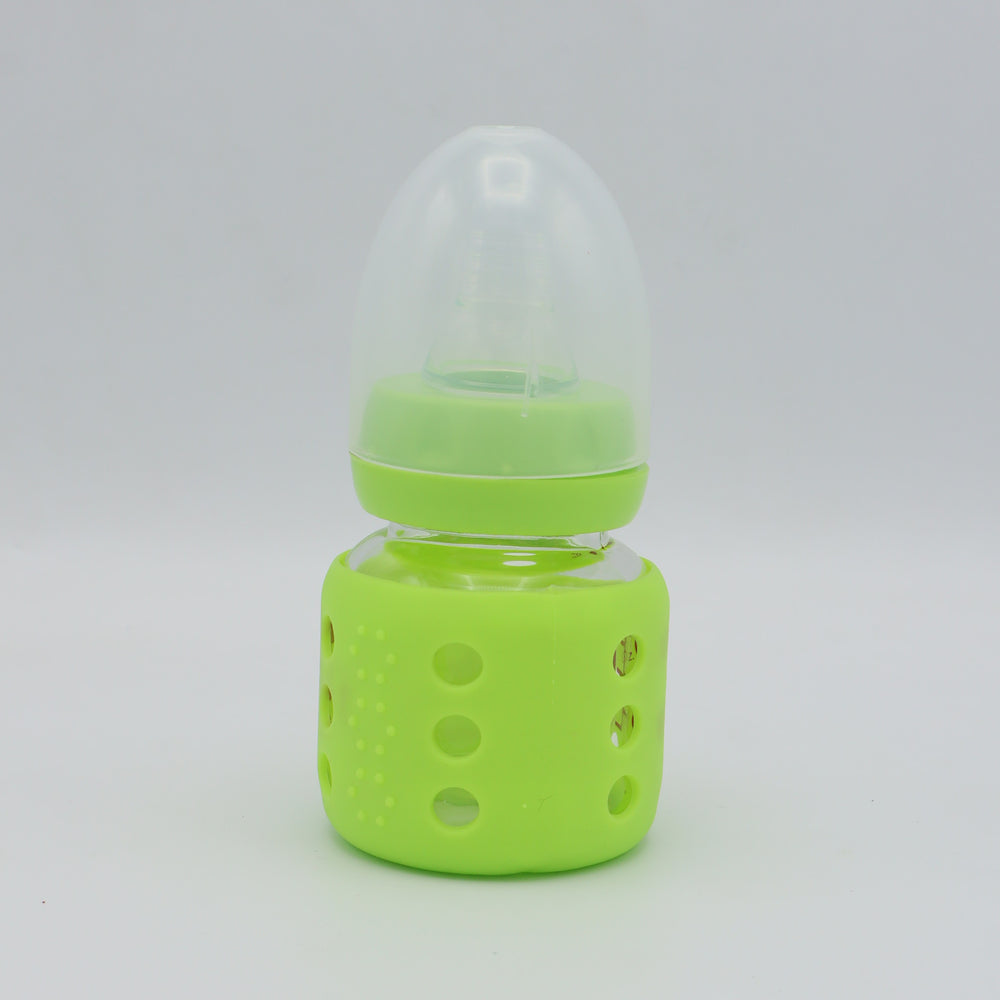 Baby Glass Bottle Parrot Green 60ml | FISH Price in Pakistan