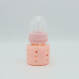 Baby Glass Bottle Pink 60ml | FISH