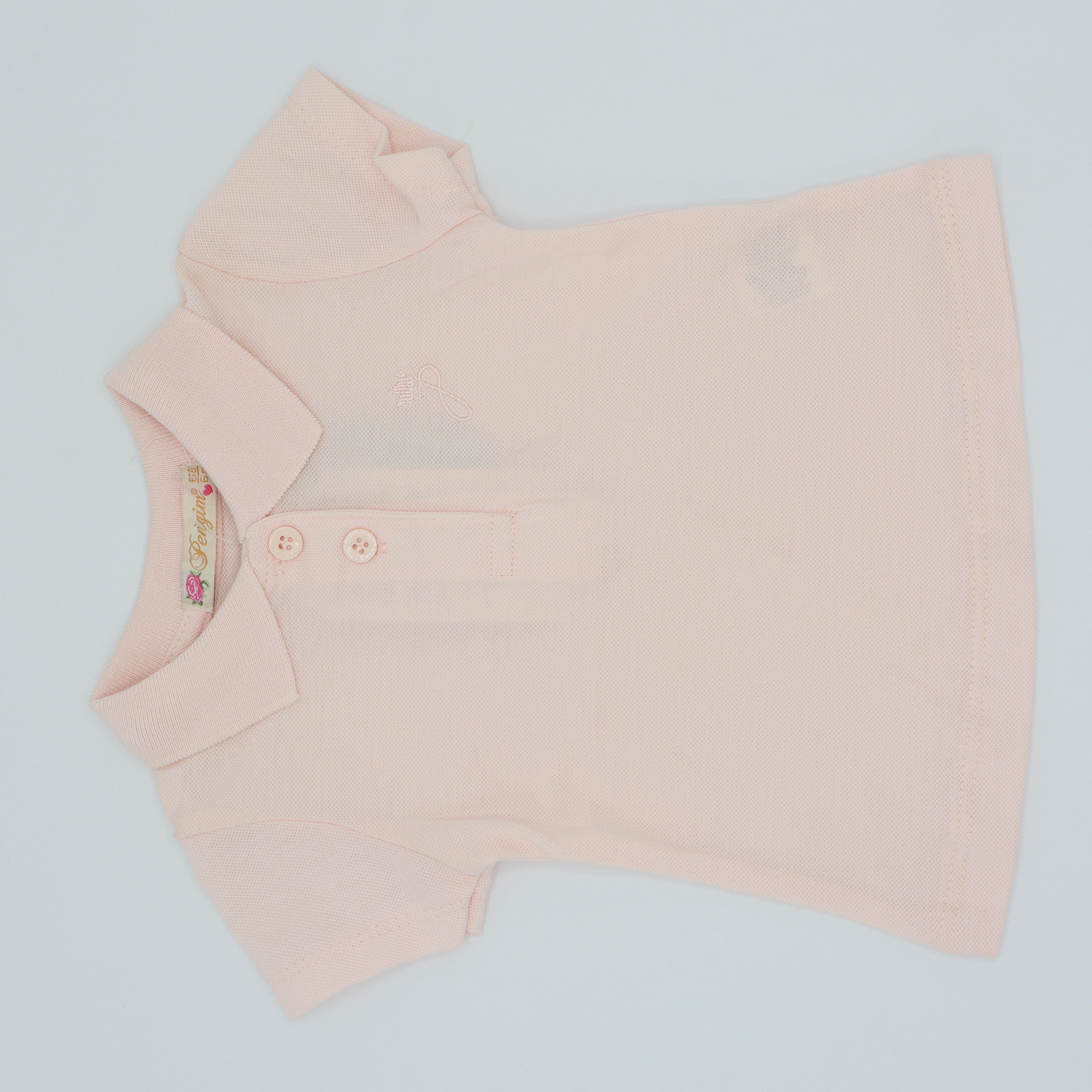 Colours T-Shirt Peach Color by Made in Turkey