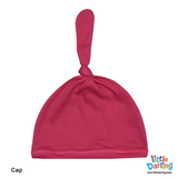Baby Cap Noted Pink Color | Little Darling