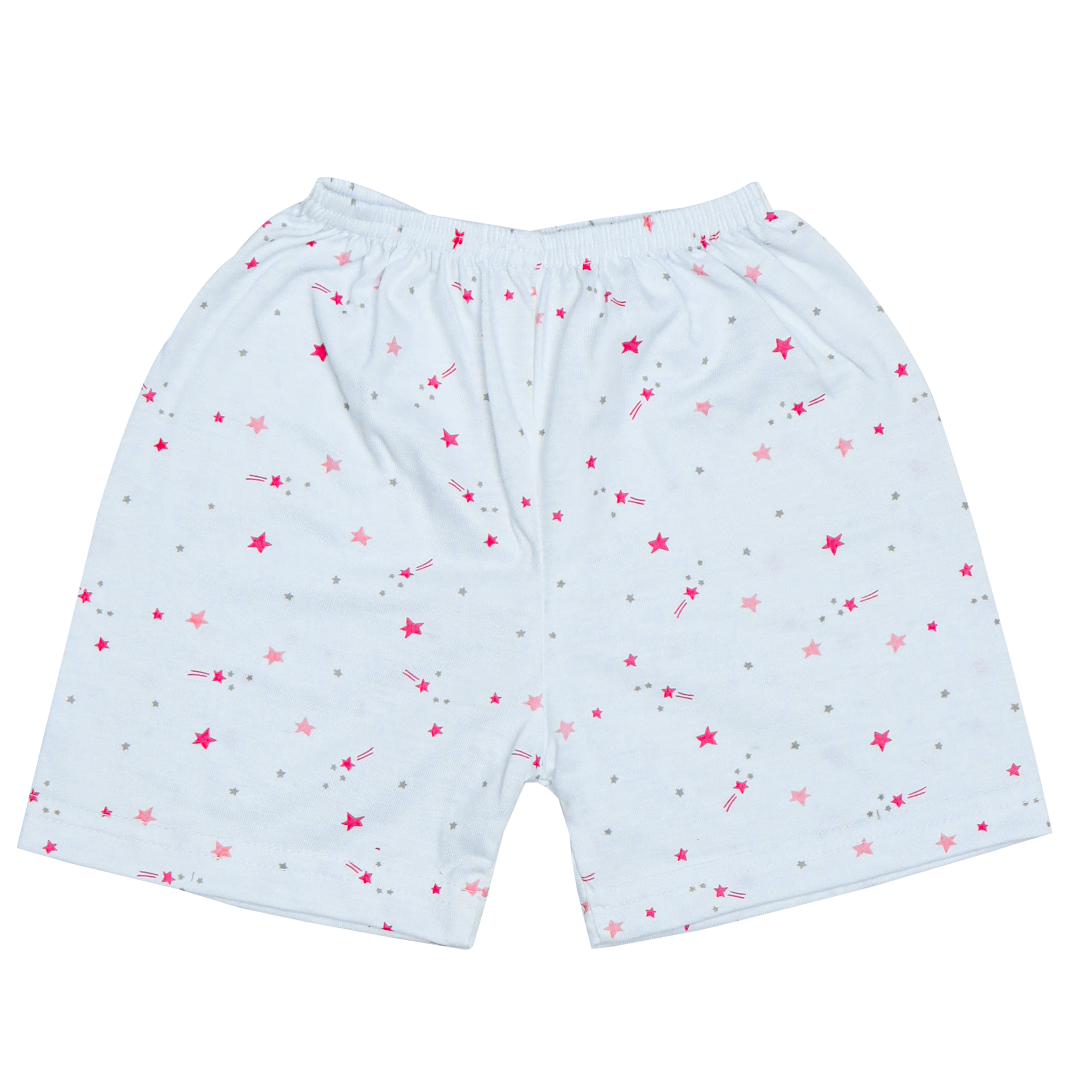 Baby Sando Suit Star Print White Color by Little Darling