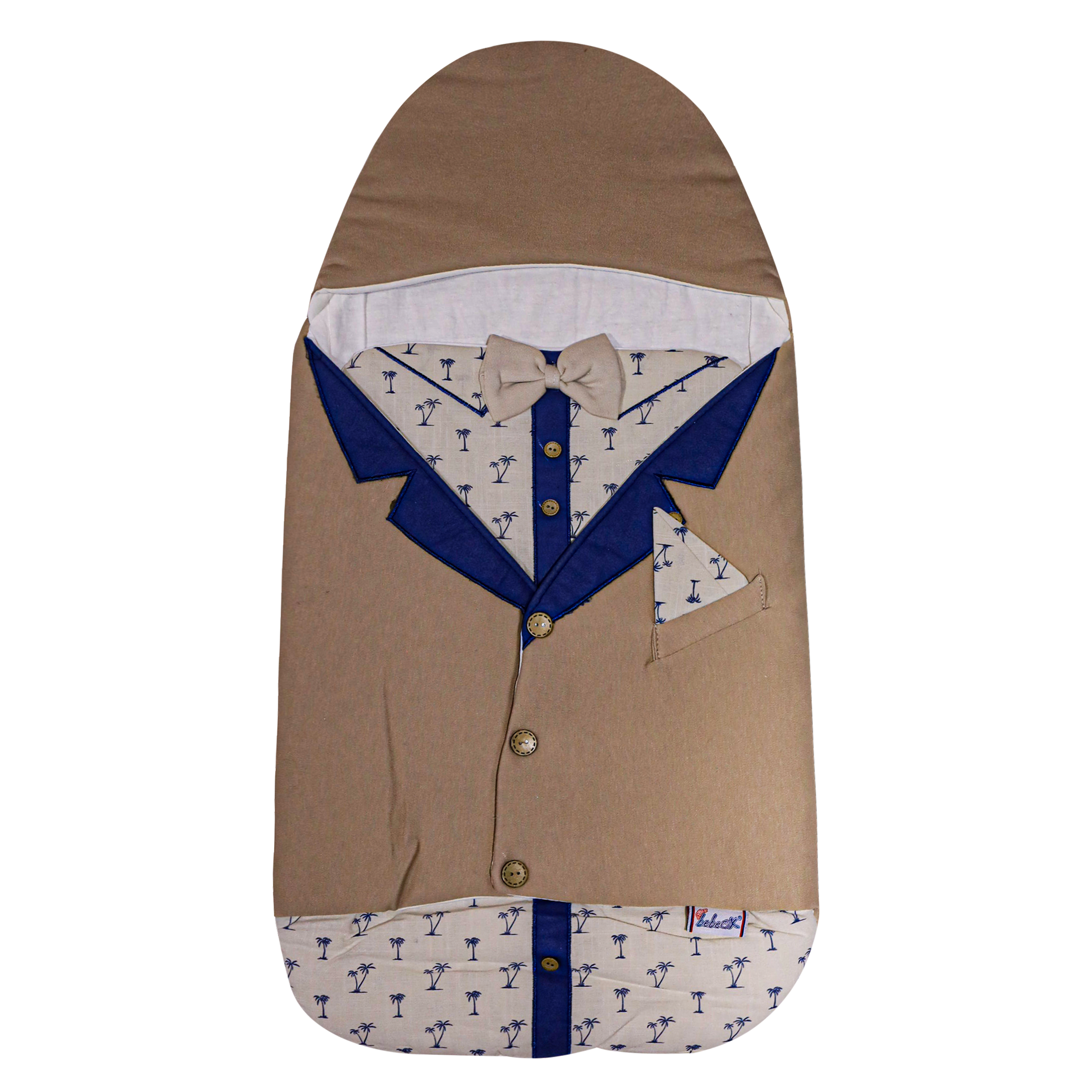 Baby Carry Nest – Gentleman Suit Design with Bow Tie