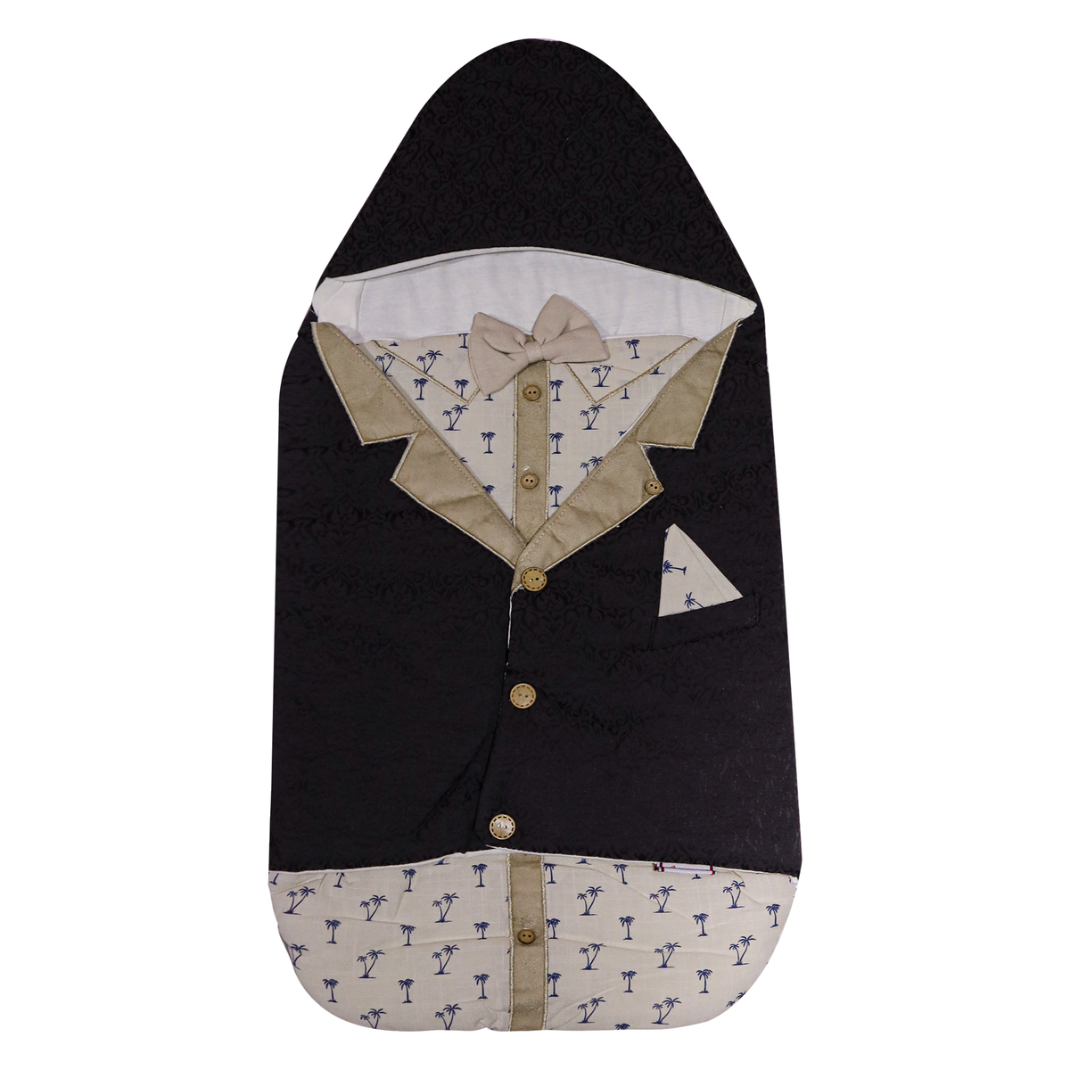 Baby Carry Nest – Classic Black Suit Design with Bow Tie Price in Pakistan