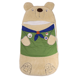 Baby Sleeping Bag – Scout Bear Design with Soft Sherpa Fleece
