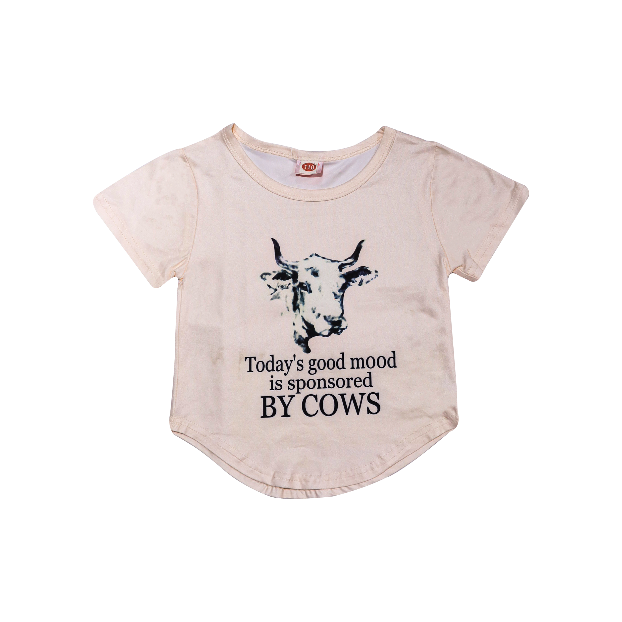 Kids Outfit Cow Print – 3 Piece Set
