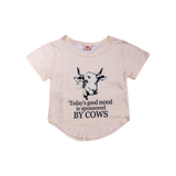 Kids Outfit Cow Print – 3 Piece Set
