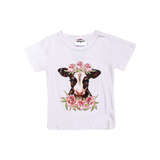 Kids Outfit Cow Print – 3 Piece Set