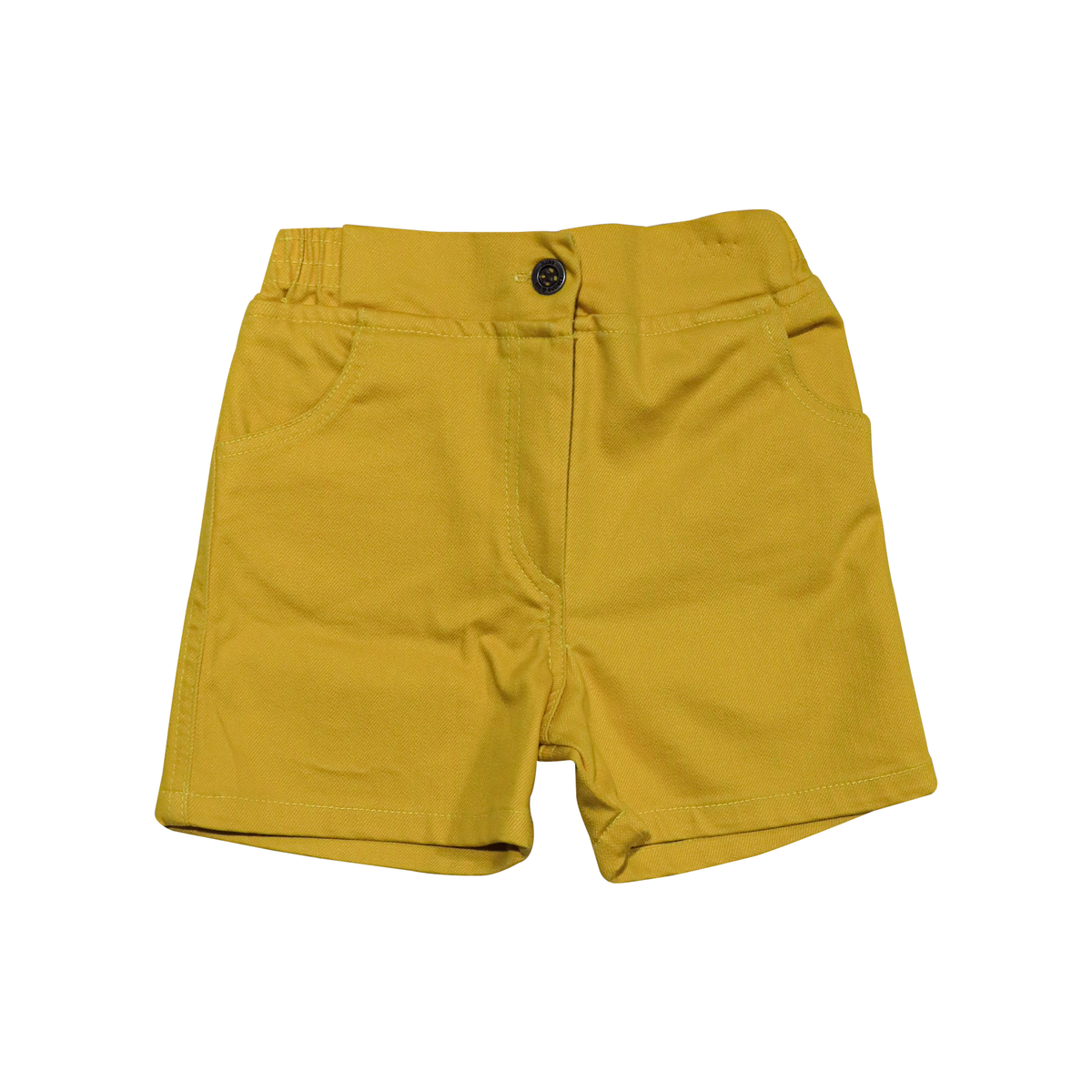 Kids Yellow Cargo Shorts | Little Darling Price in Pakistan