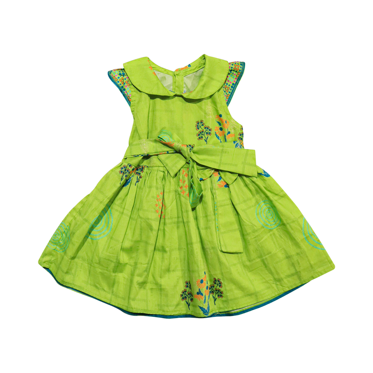 Cotton Girls Frock With Bow Price in Pakistan