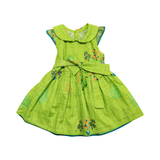 Cotton Girls Frock With Bow