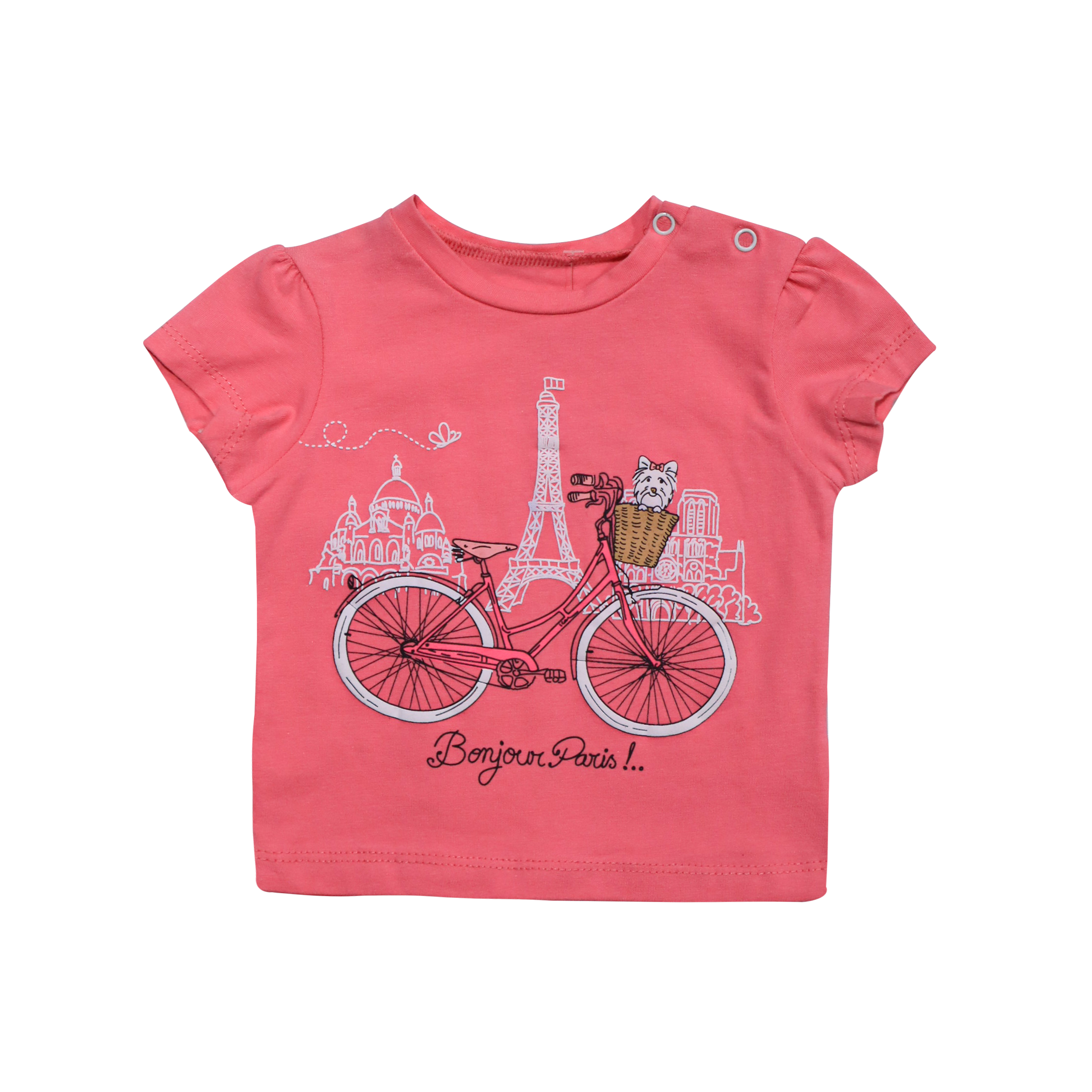 Girls Outfit Set Pink Color