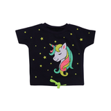 Girls Outfit Set Unicorn Print
