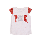 Girls Outfits Set pink Print