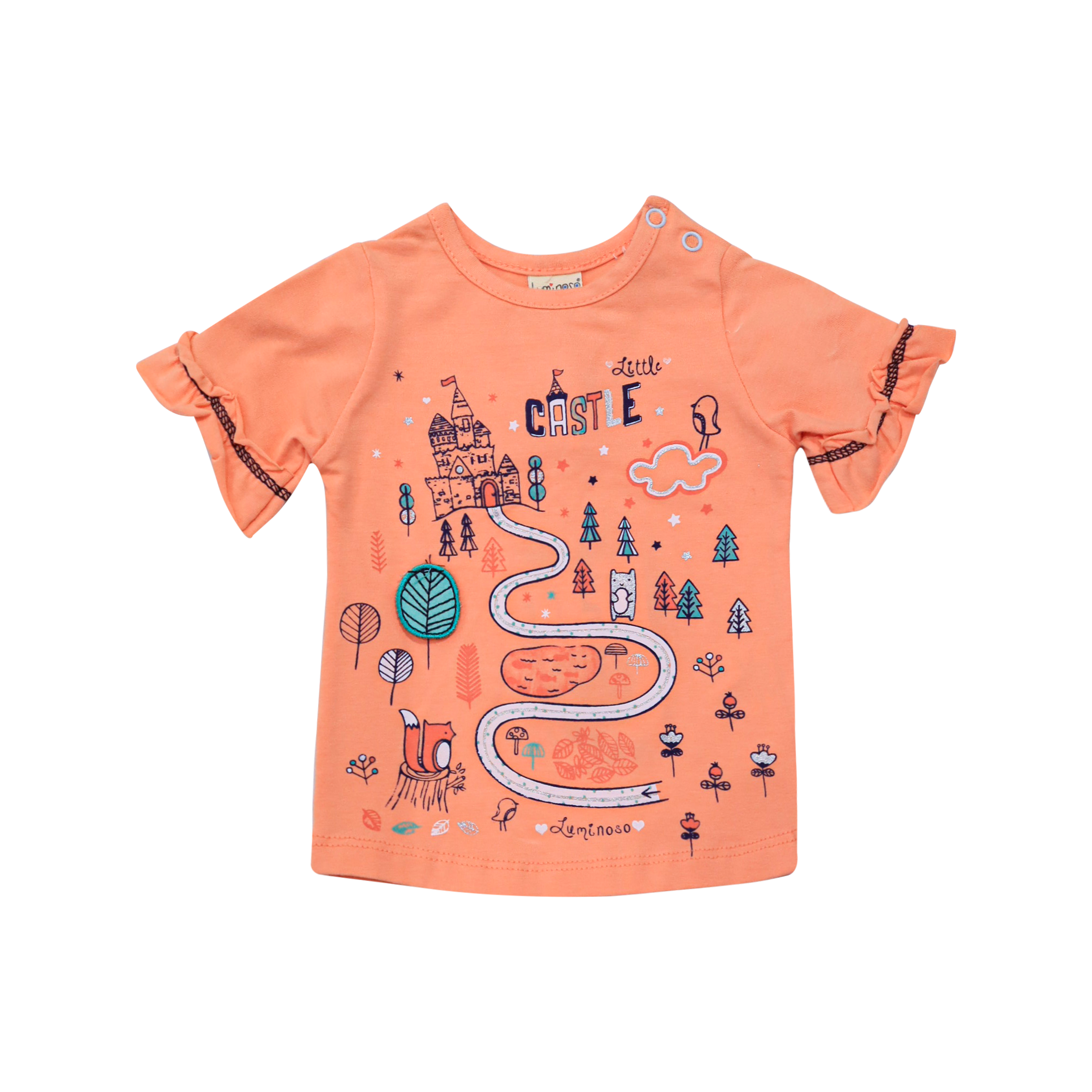 Girls Oiutfit Set Game Print