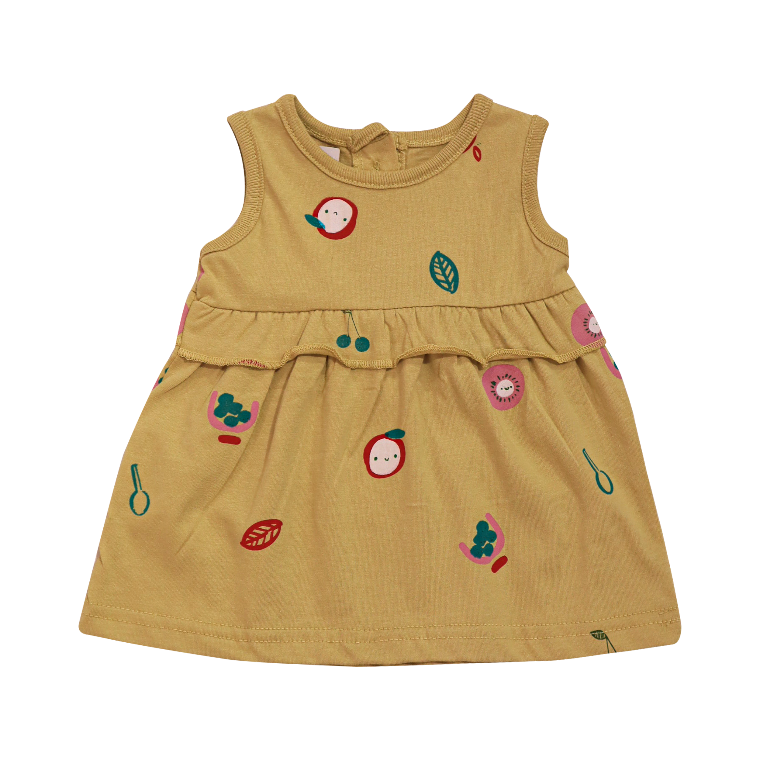 Cotton Girls Frock Sleveeles