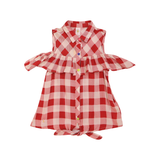 Cotton Girls Frock seleevles