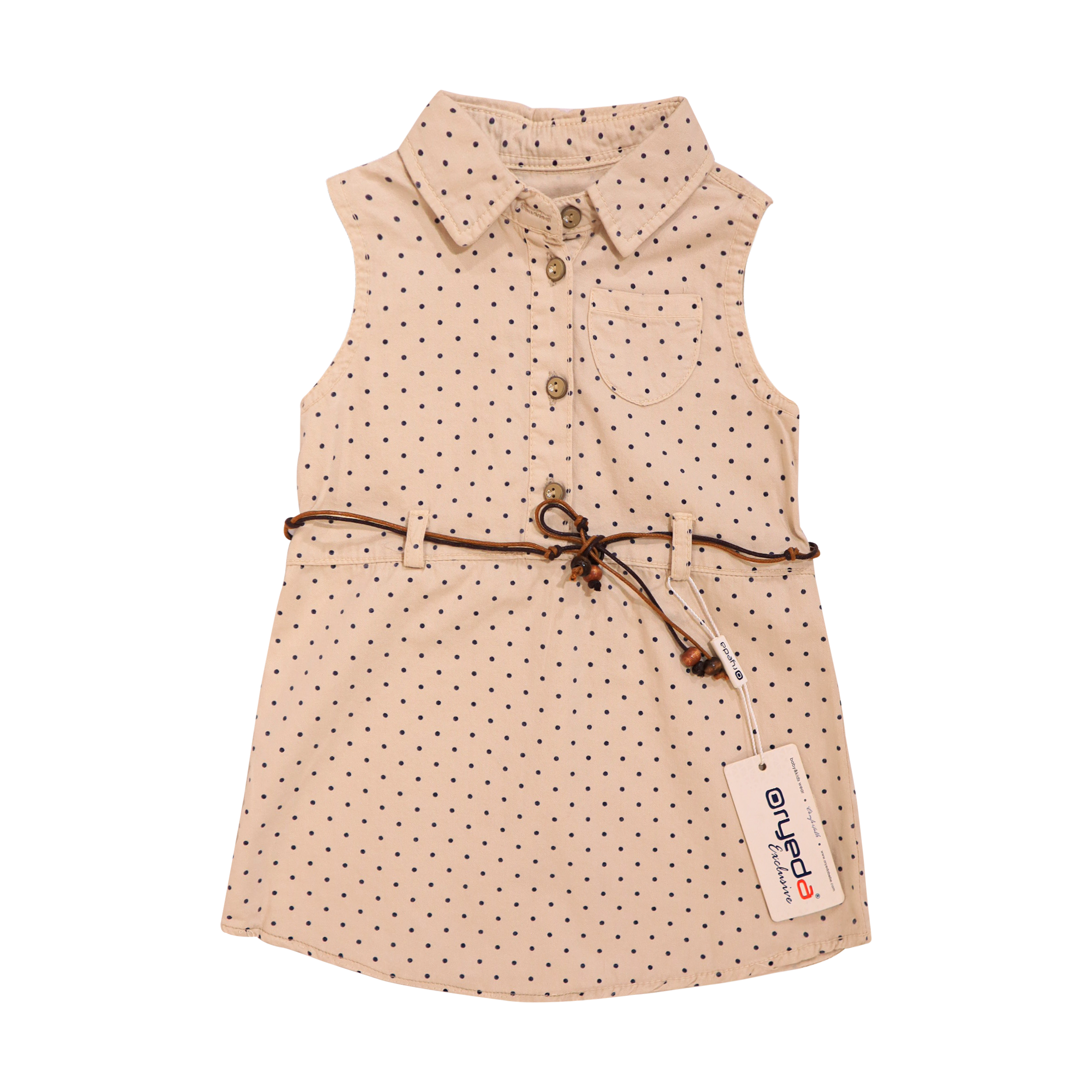Cotton Girls Frock Seleevles