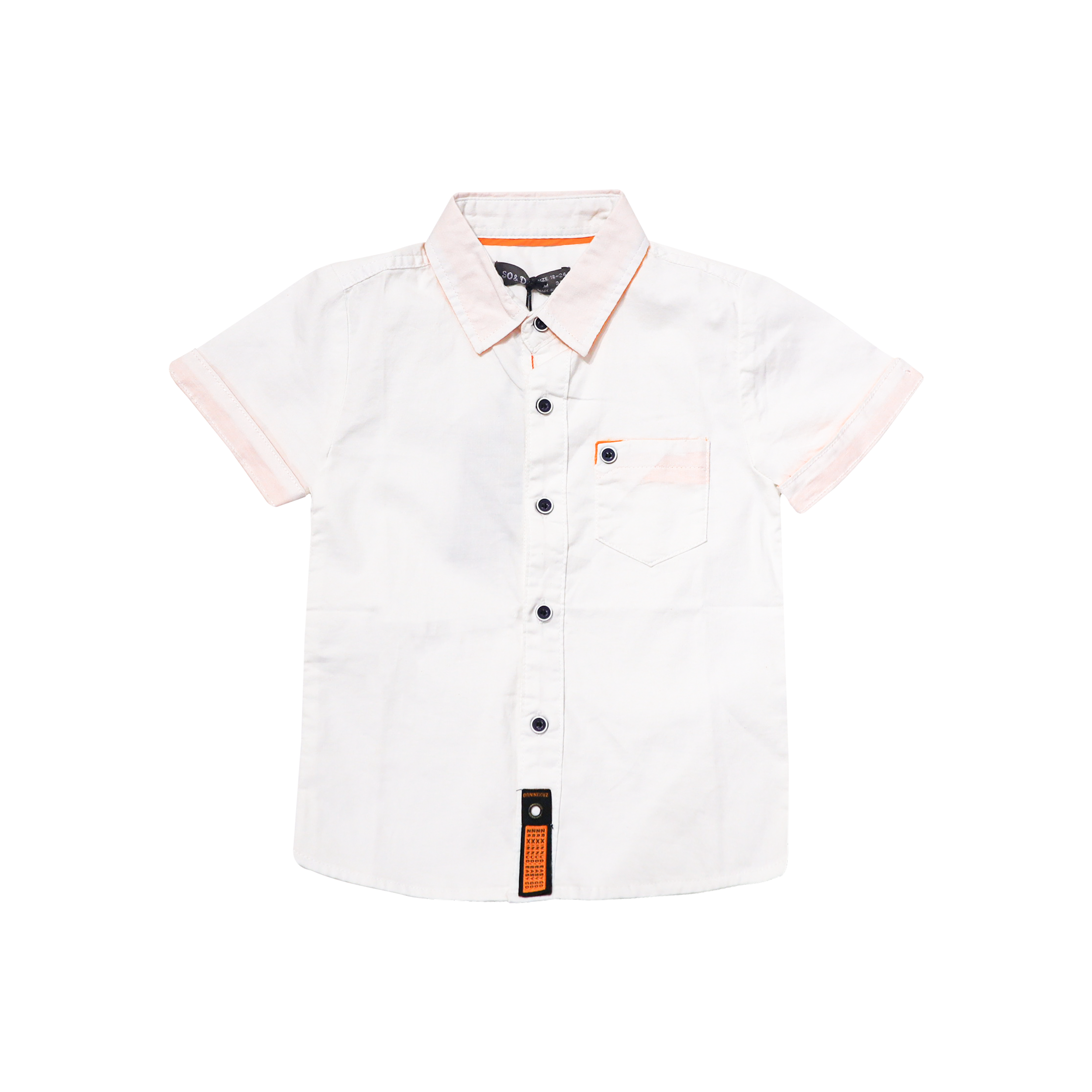 Kids Boys Shirt Half Sleeve by Little Darling