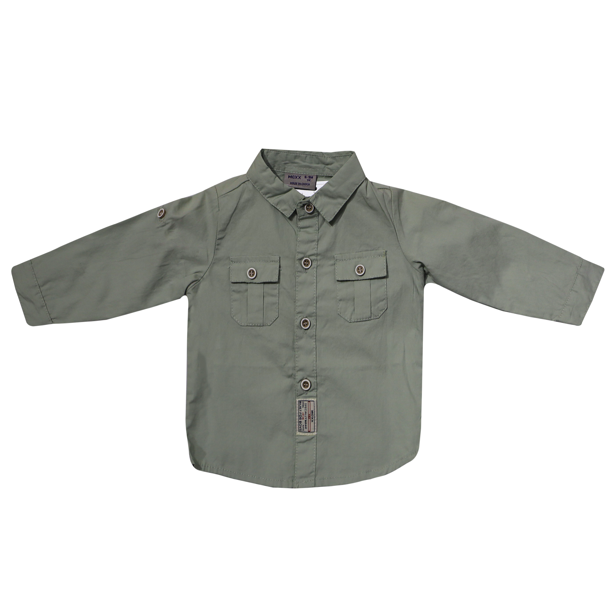 Kids Boys Shirt Full Sleeve by Little Darling