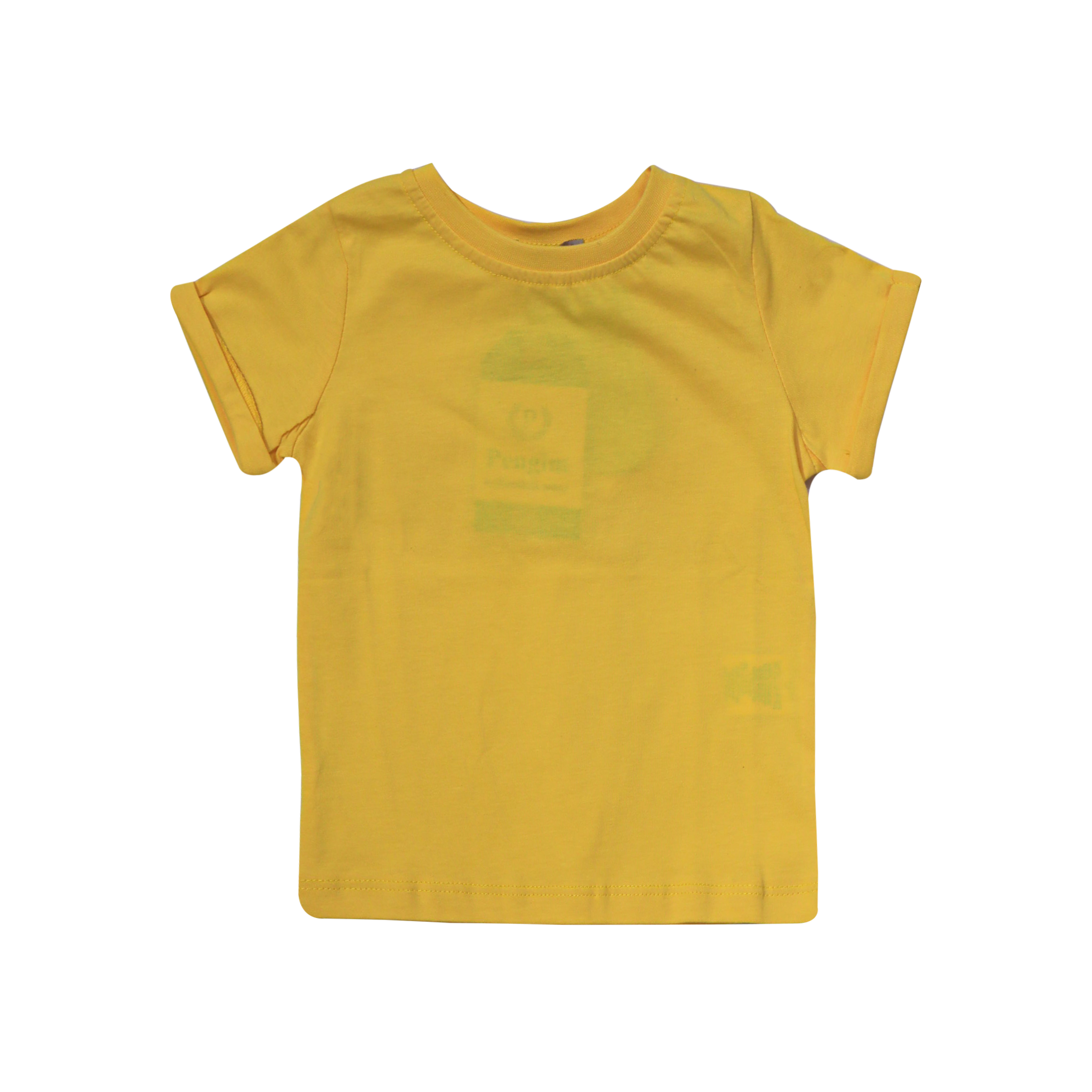 Kids T-Shirt Yellow Color by Little Darling