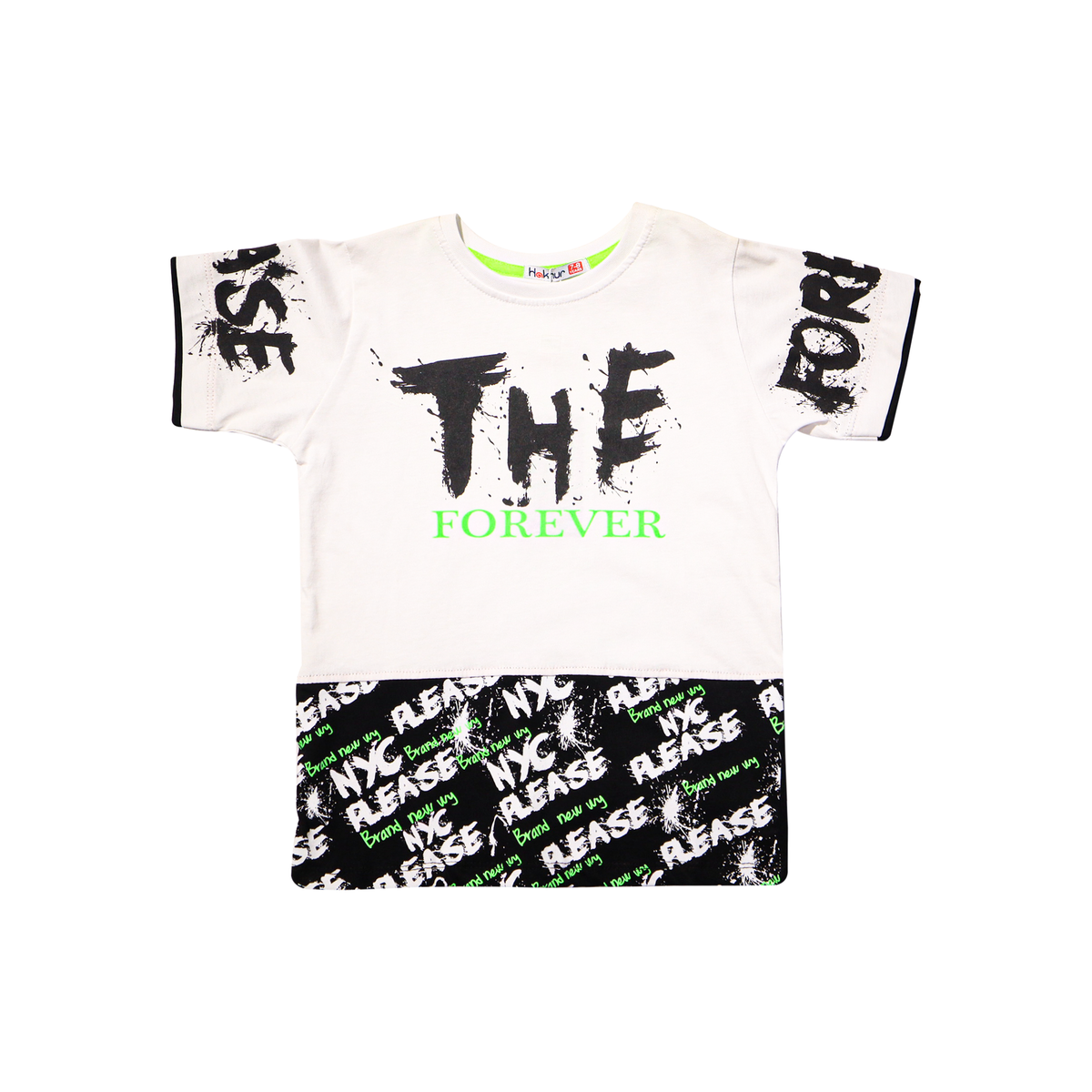 Kids T-Shirt White Color | Little Darling Price in Pakistan