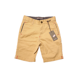 Kids Cream Cotton Shorts
