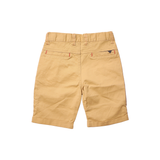 Kids Cream Cotton Shorts