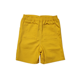Kids Yellow Cotton Shorts