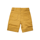 Kids Yellow Cotton Shorts