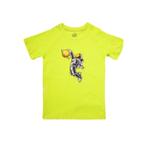 Kids T-Shirt Yellow Color Astronaut Print | Little Darling