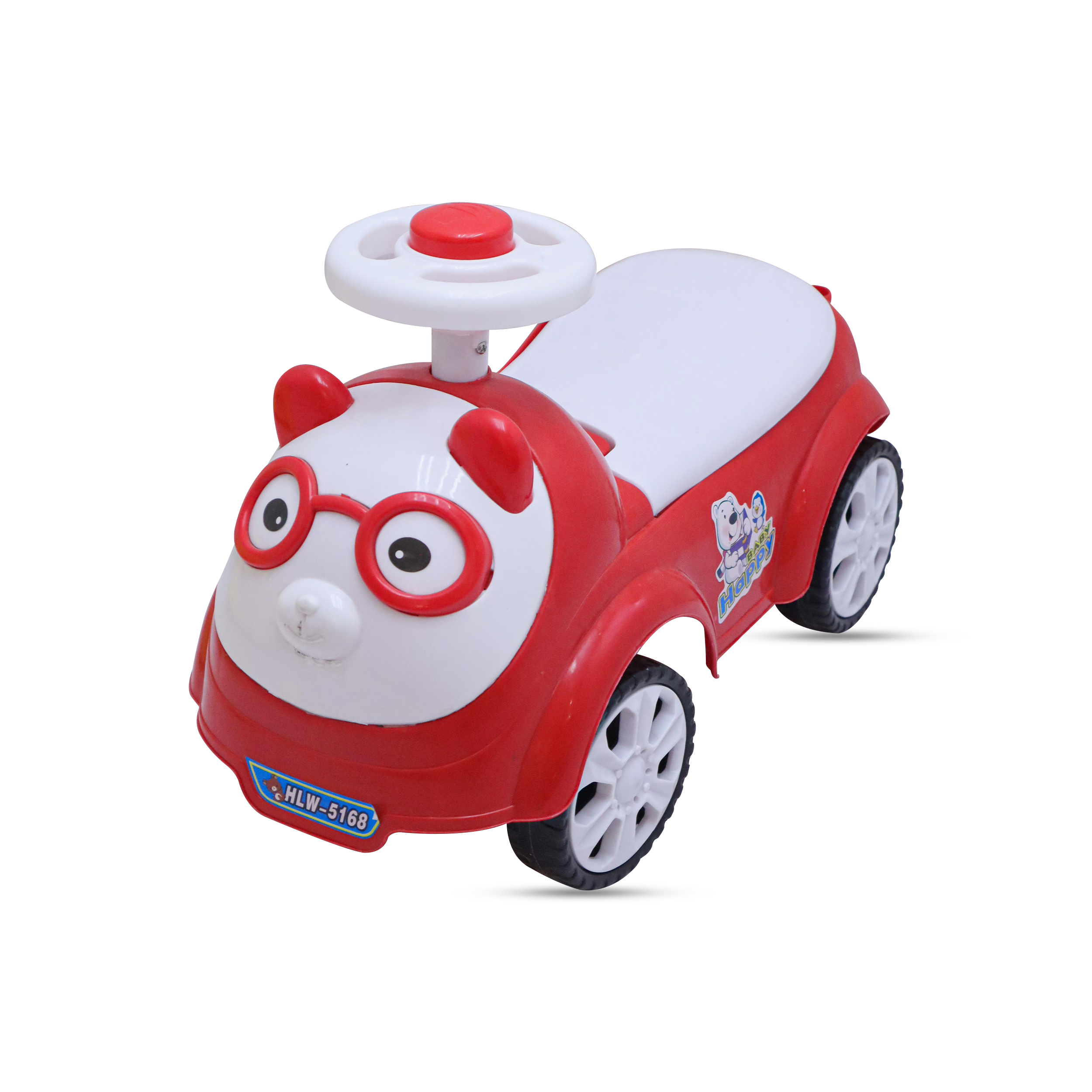 Kids Panda Face Ride-On Car Style