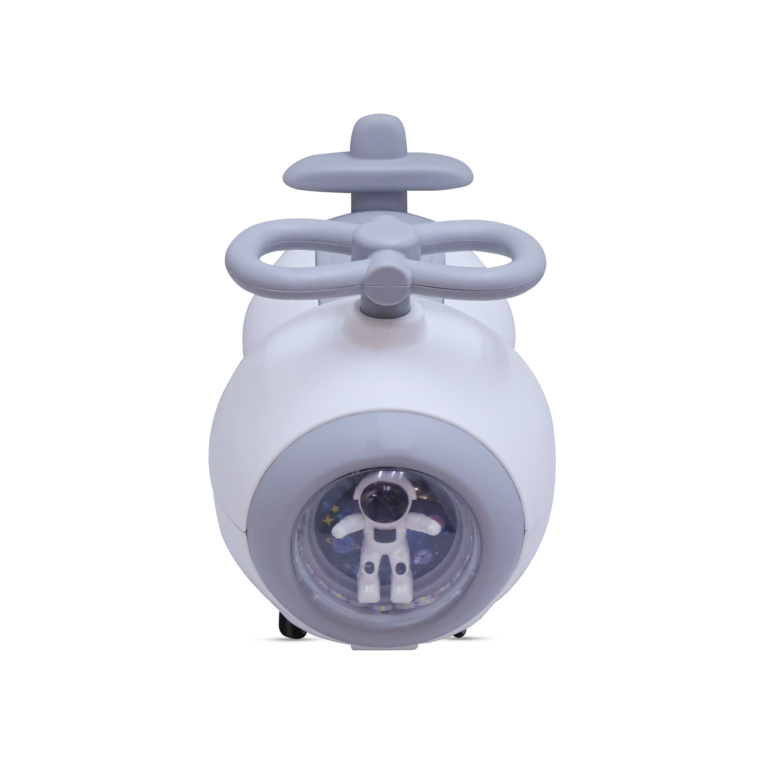 Toddler Ride-On Airplane Scooter with LED Light