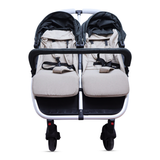Baby Stroller Phon & Gray Color Twin Stroller