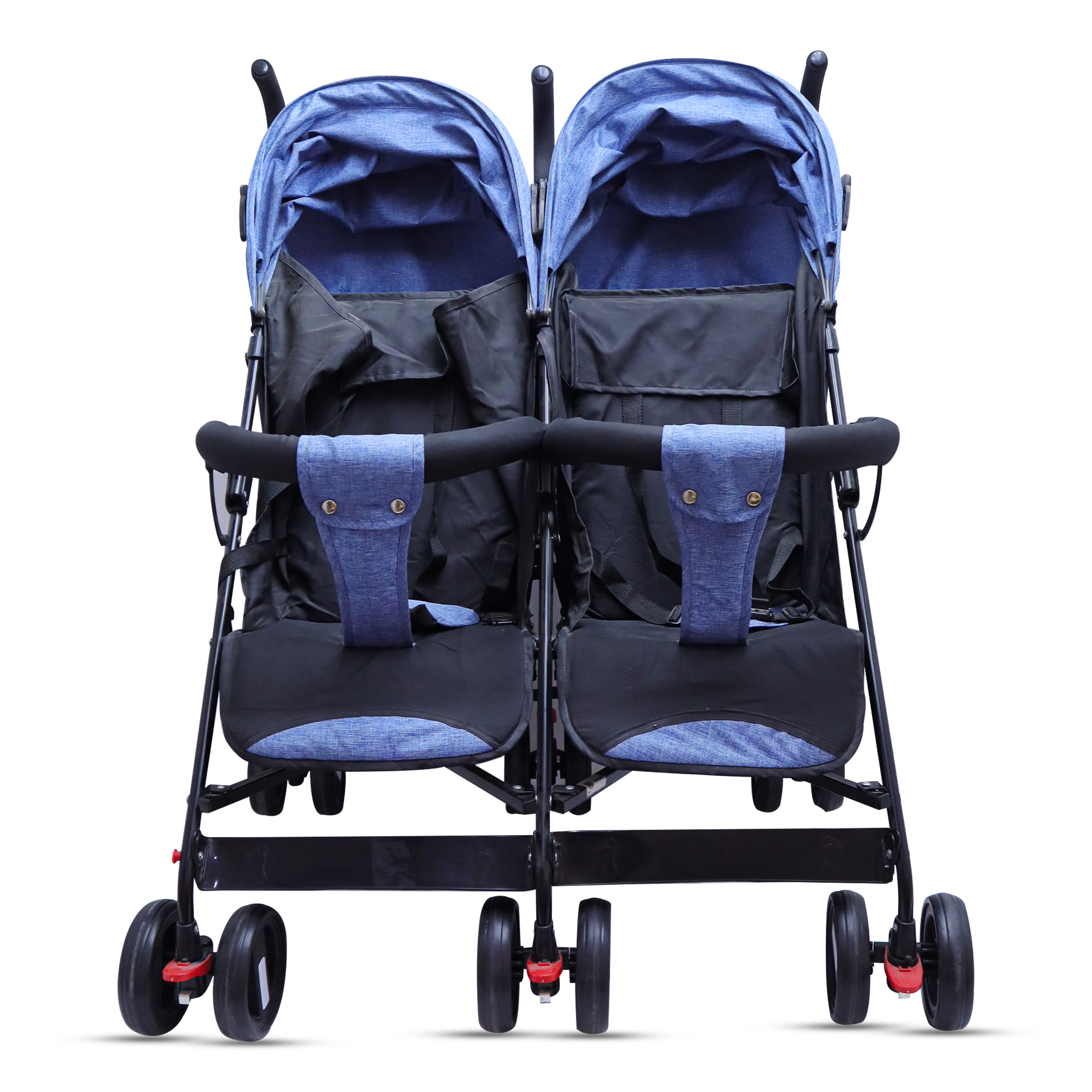 Baby Stroller Blue Color Twin Stroller