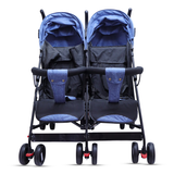 Baby Stroller Blue Color Twin Stroller