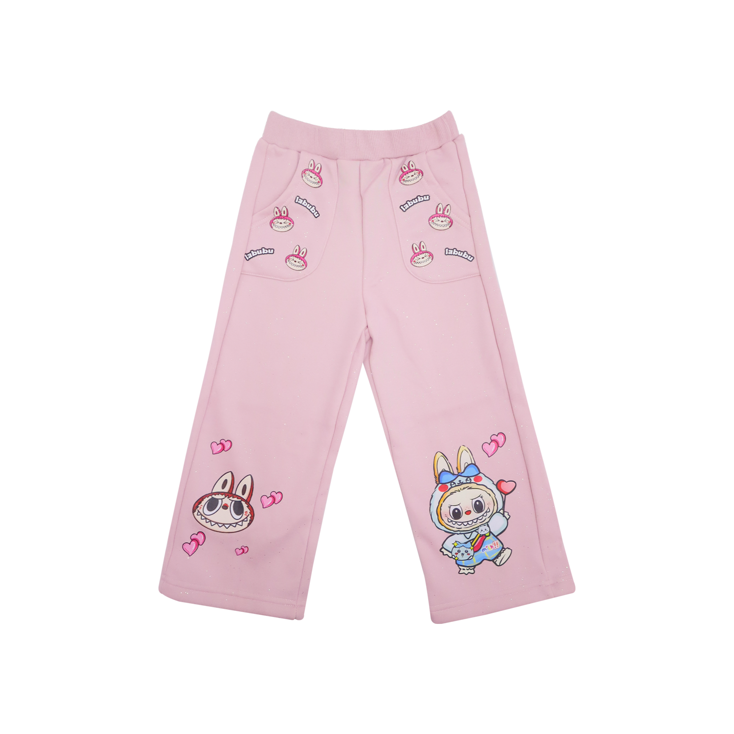 Girls Hoodie Suit Labubu Print