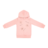 Girls Hoodie Suit Flower Print