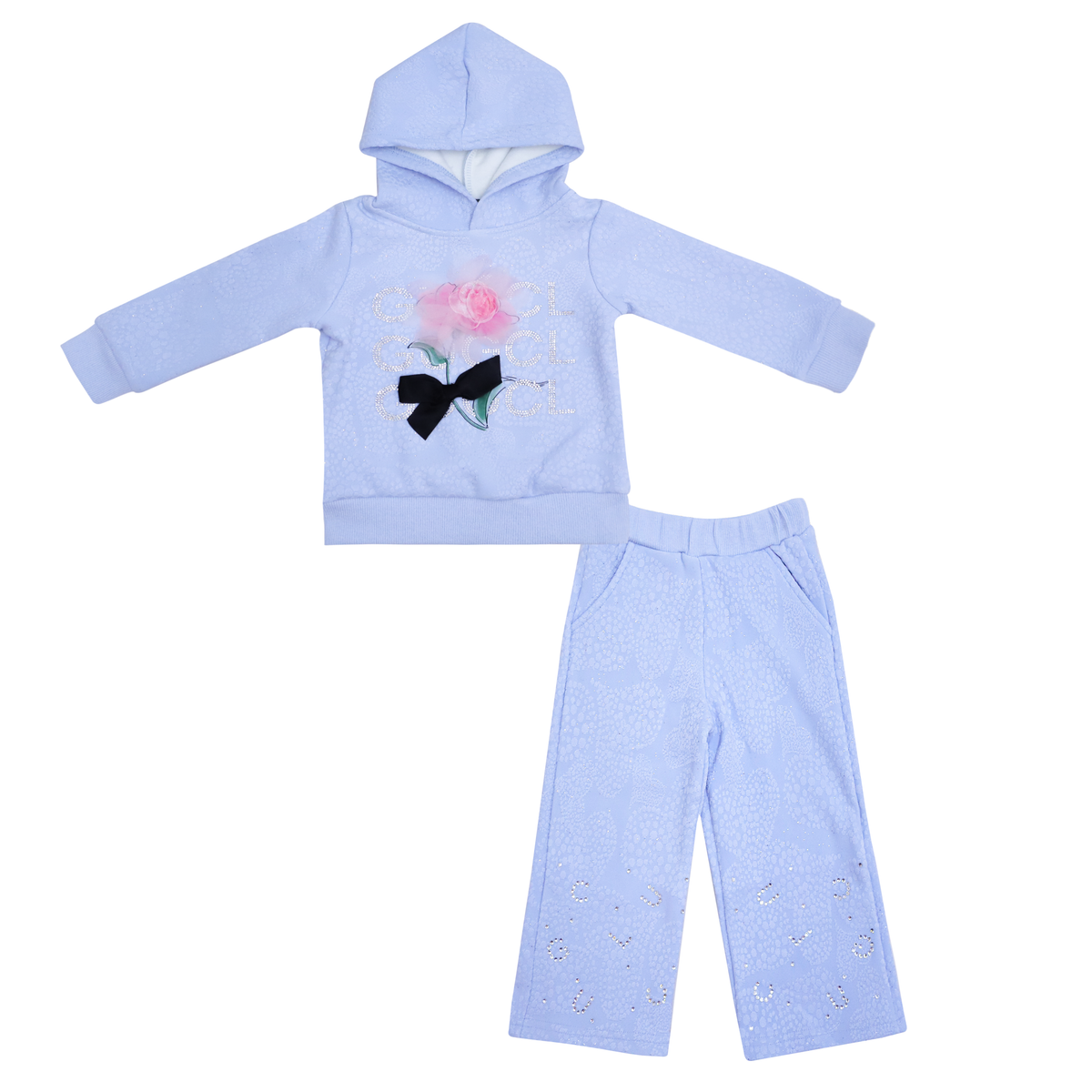 Girls Hoodie Suit Gugcl Print Price in Pakistan