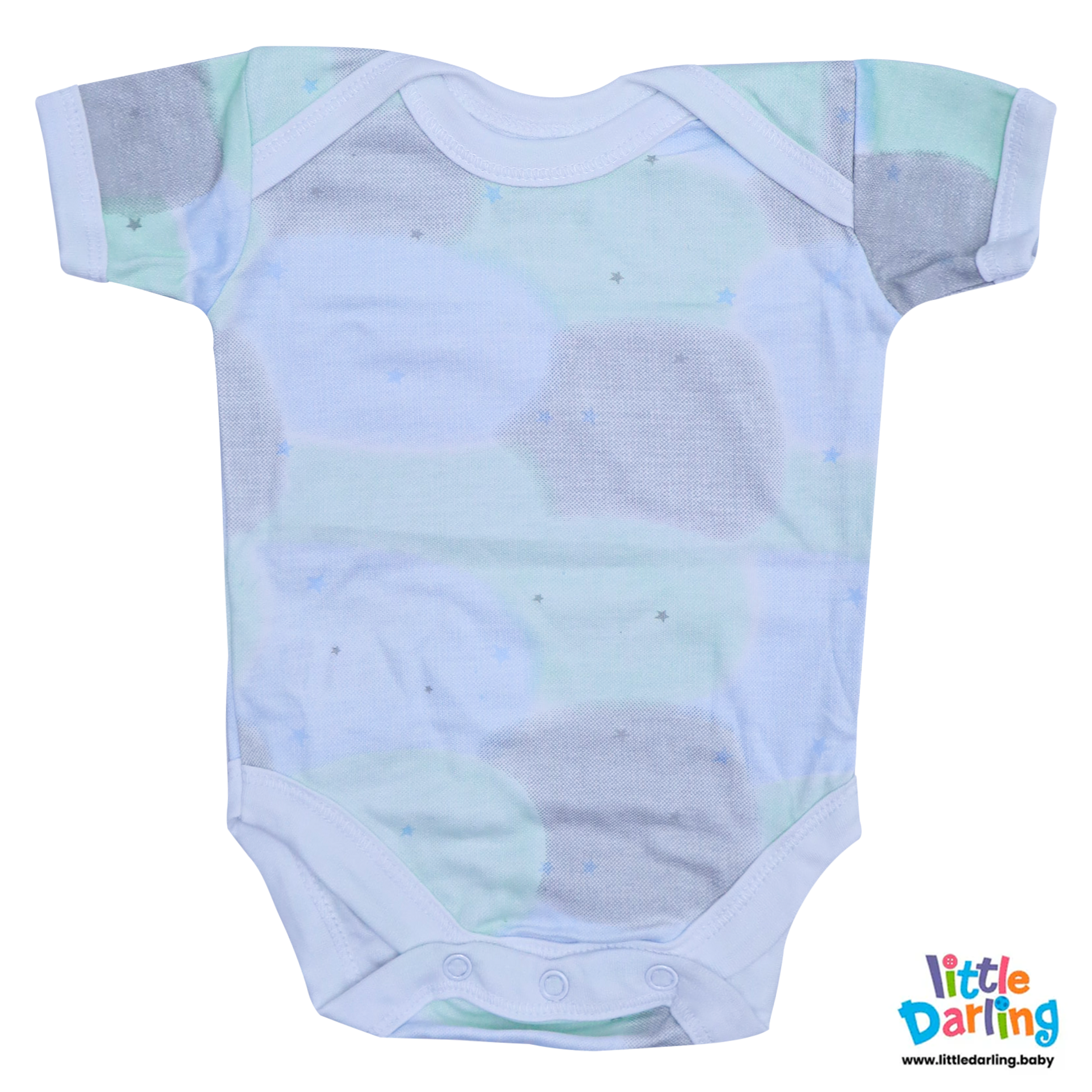Baby Bodysuit Pk Of 3 Short sleeve Air plane Print by Little Darling