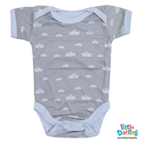 Baby Bodysuit Pk Of 3 Short sleeve Air plane Print | Little Darling