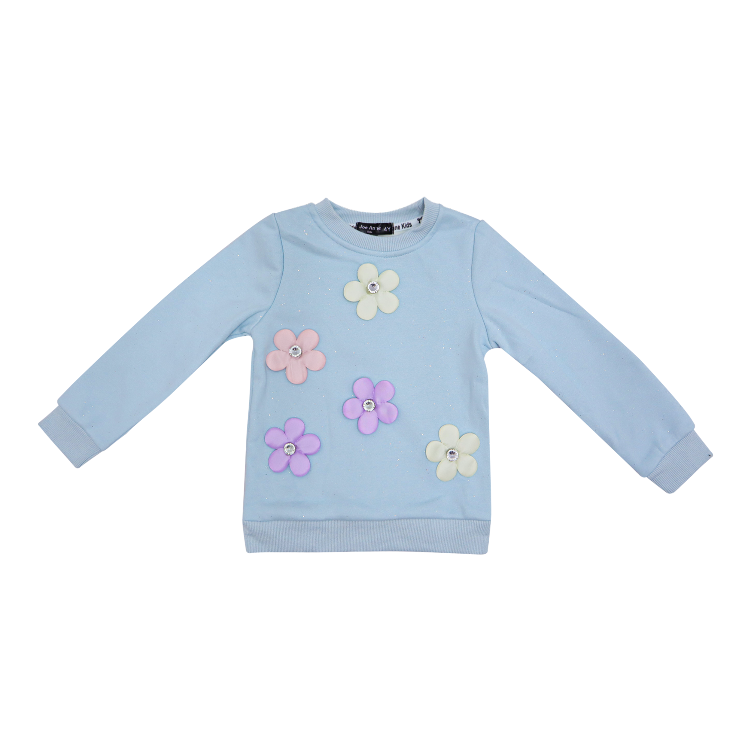 Girls Suit Flower Print  Joe Anne