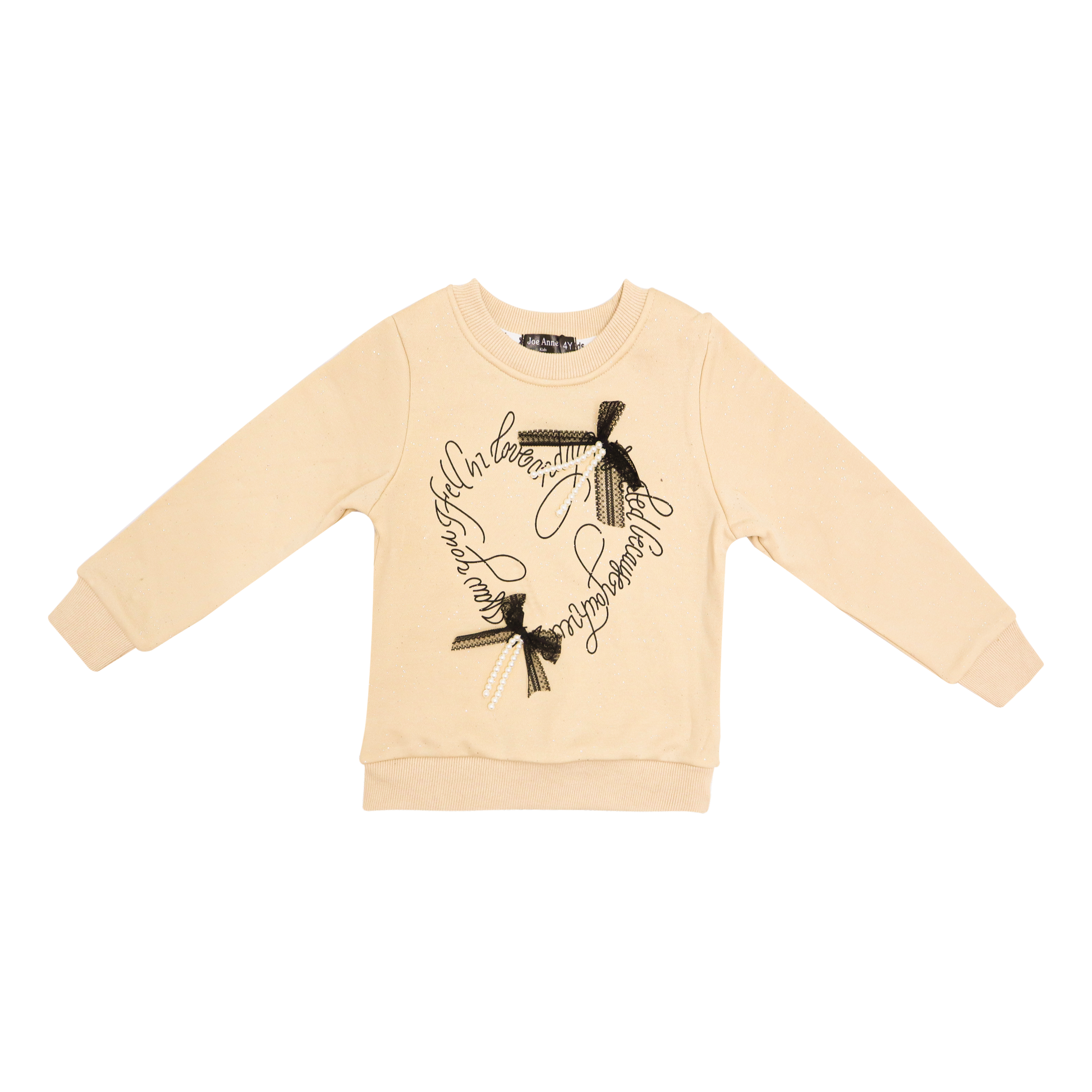 Girls Suits Heart Print  Joe Anne