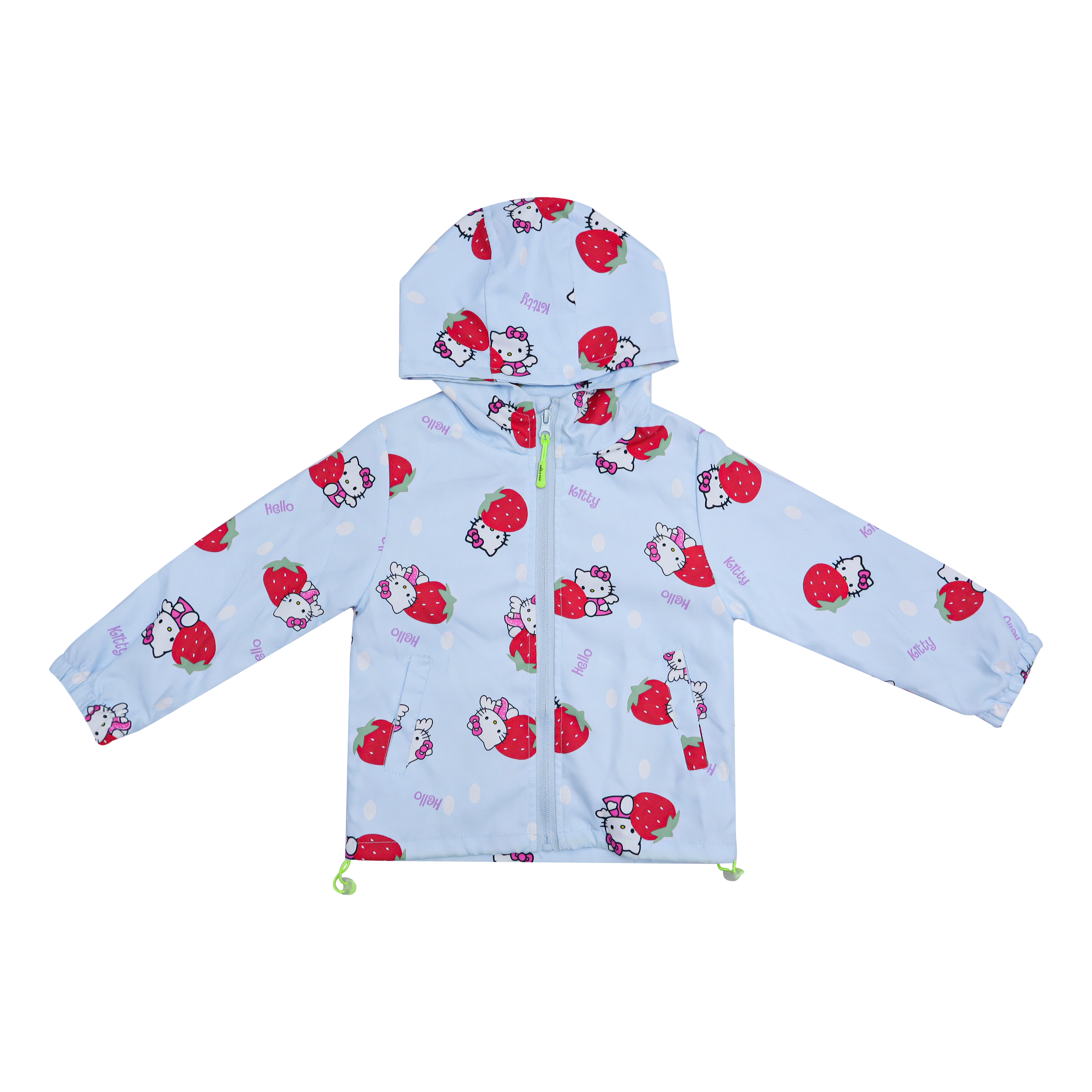 Hooded Jacket Hello Kitty Print